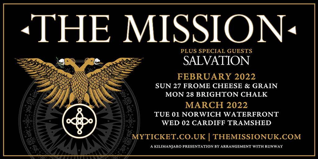 The Mission + Salvation – rescheduled