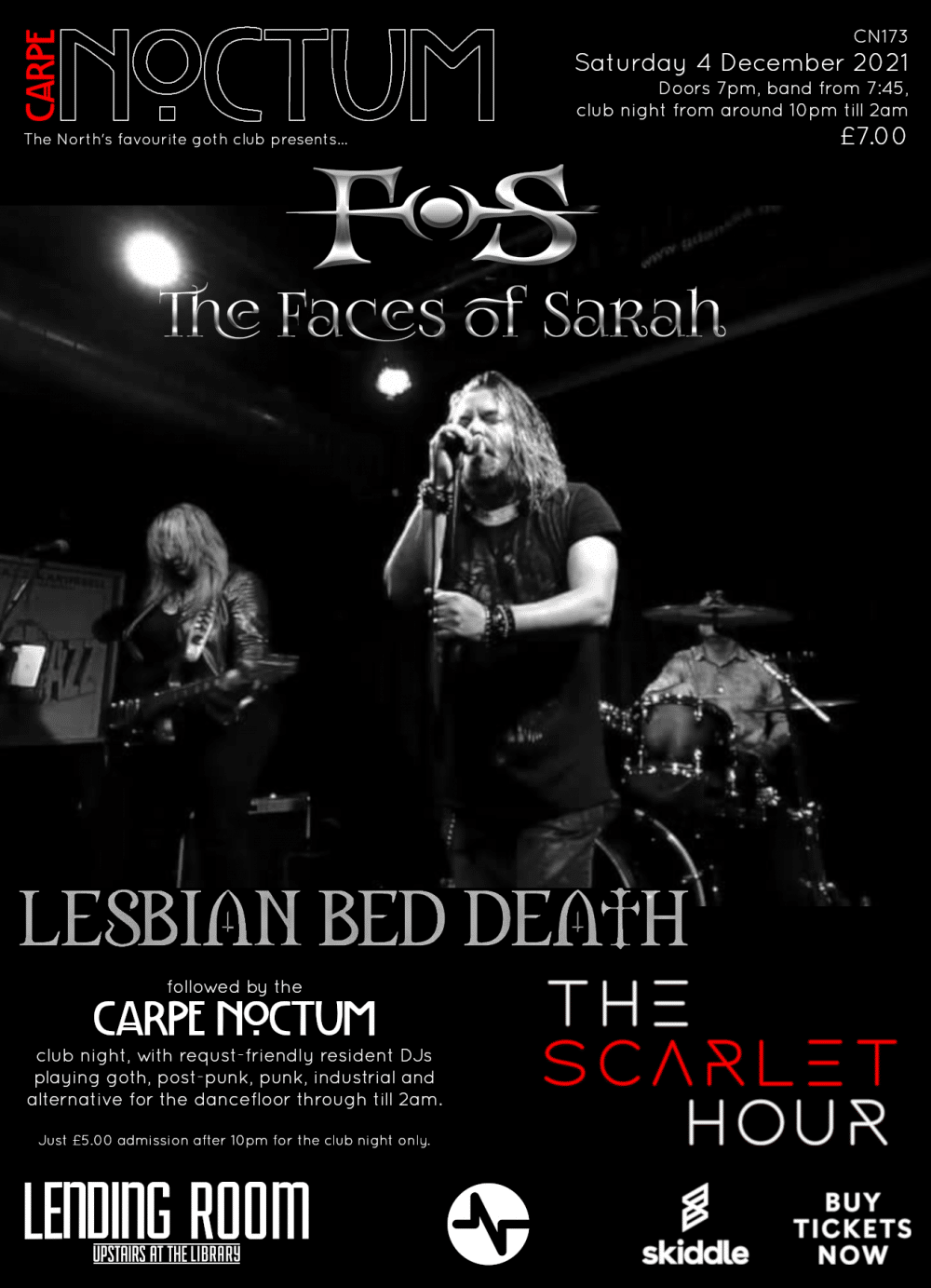 Carpe Noctum: Faces of Sarah, Lesbian Bed Death, and The Scarlet Hour