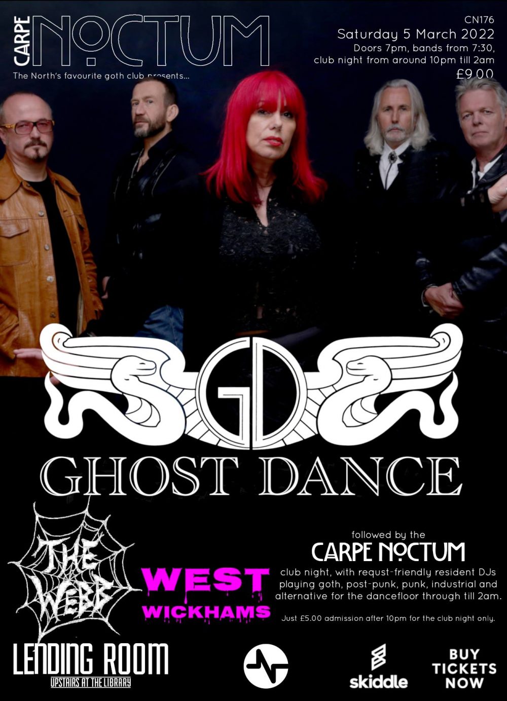 Carpe Noctum: Ghost Dance, The Webb, and West Wickhams