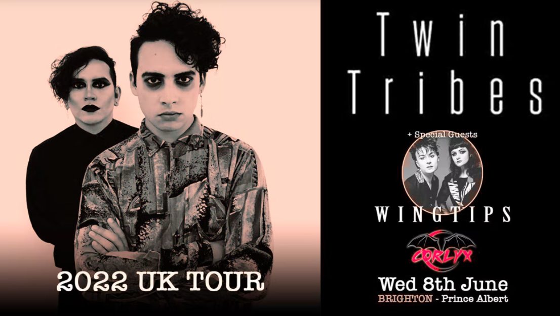 Cancelled – Twin Tribes – 2022 UK Tour + Wingtips + Corlyx