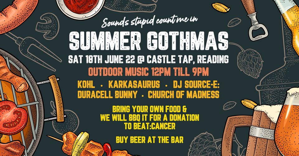 Summer Gothmas – Beer, bbq and tunes