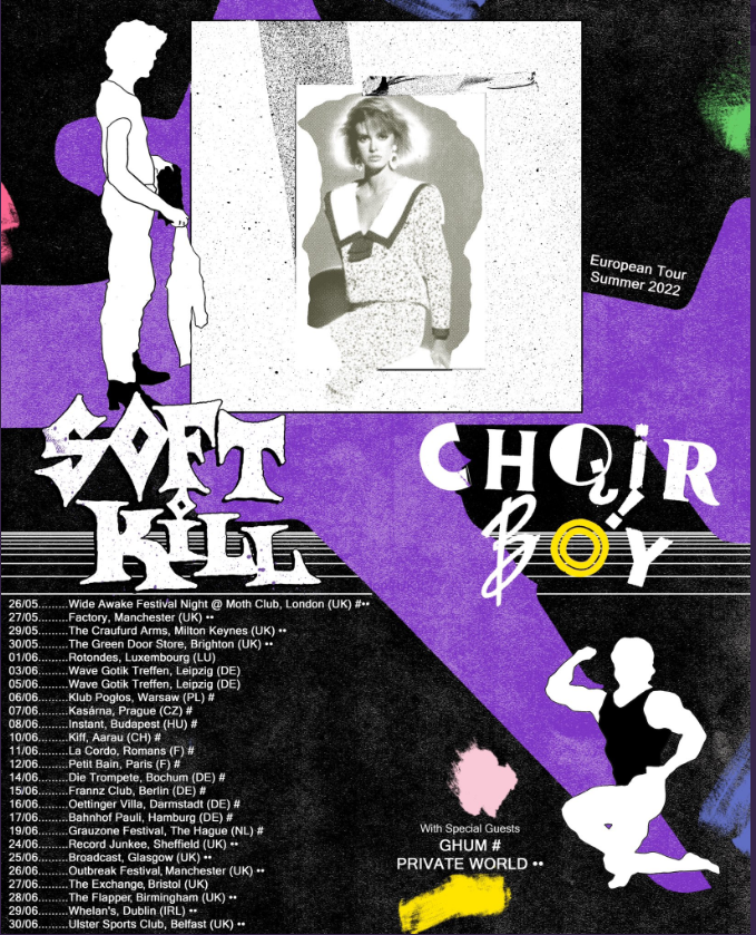 Soft Kill + Choir Boy + Private World: Milton Keynes